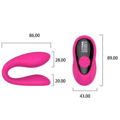 LCD Remote Controlled U-Shape Vibrator